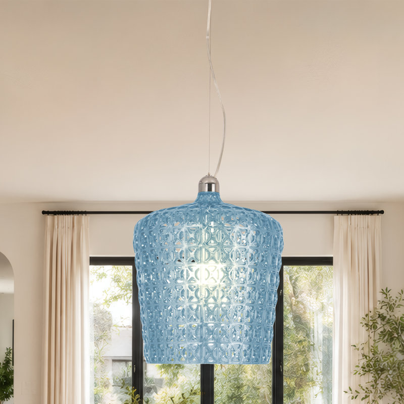 Luminaire suspendu en acrylique 1 lumière