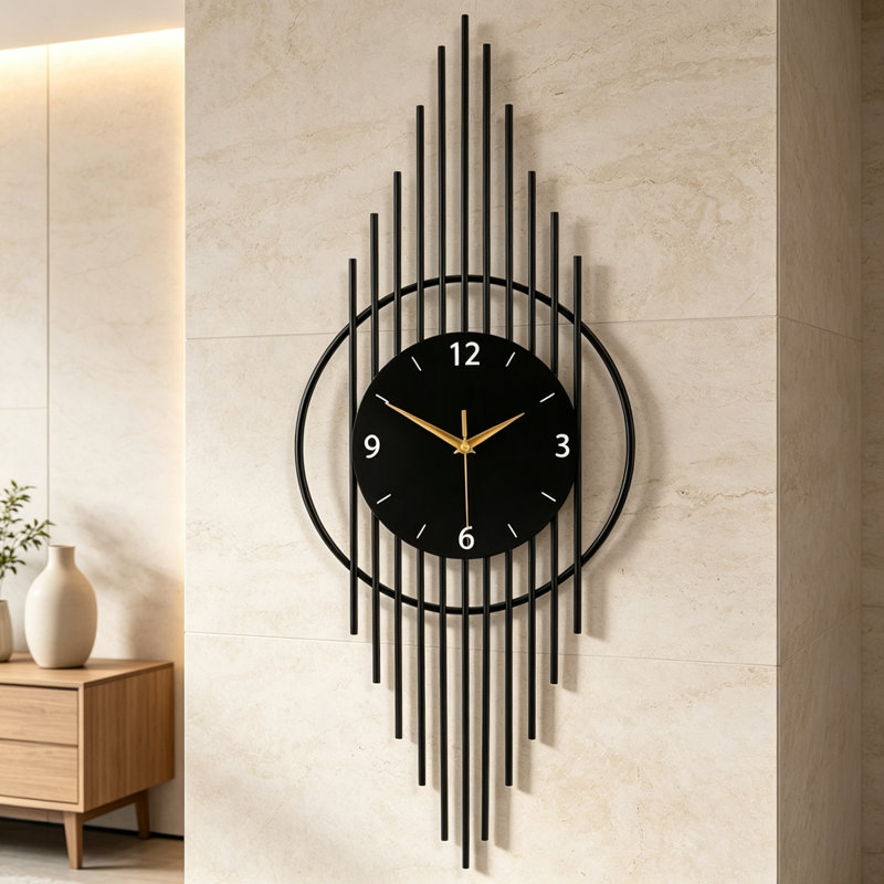 Iron Wall Clock