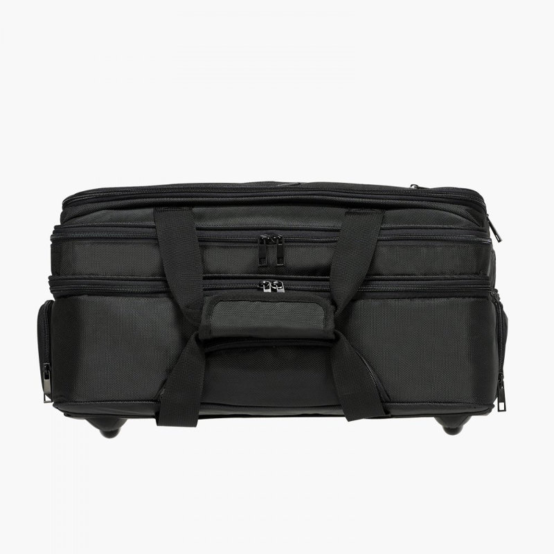Rolling Laptop Bag 17.3 Inch Wheeled Computer Bag for Work Women & Men Black