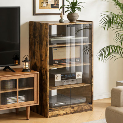Audio Rack Cabinet,Media Storage Cabinet,Media Stand