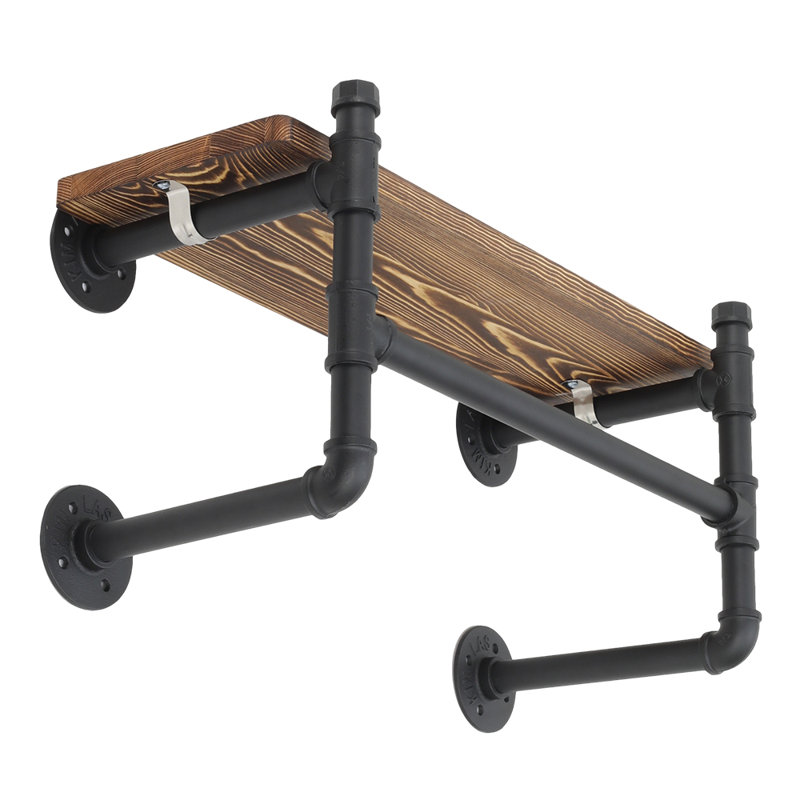 Industrial Pipe Shelves