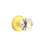 Passage Diamond Crystal Knob with Regular Rose