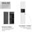 Avonmere 59"H Wall-Mounted Bathroom Cabinet