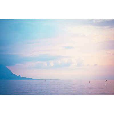 Mediterranean View 1 Piece Wrapped Canvas Wall Art