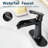 Sink Faucet With Deck Plate Waterfall ORB With Pop Up Drain And Supply Lines Bathroom Faucets For Sink 1 Hole One Handle Faucets Vanity Bath Mixer Tap-117992918