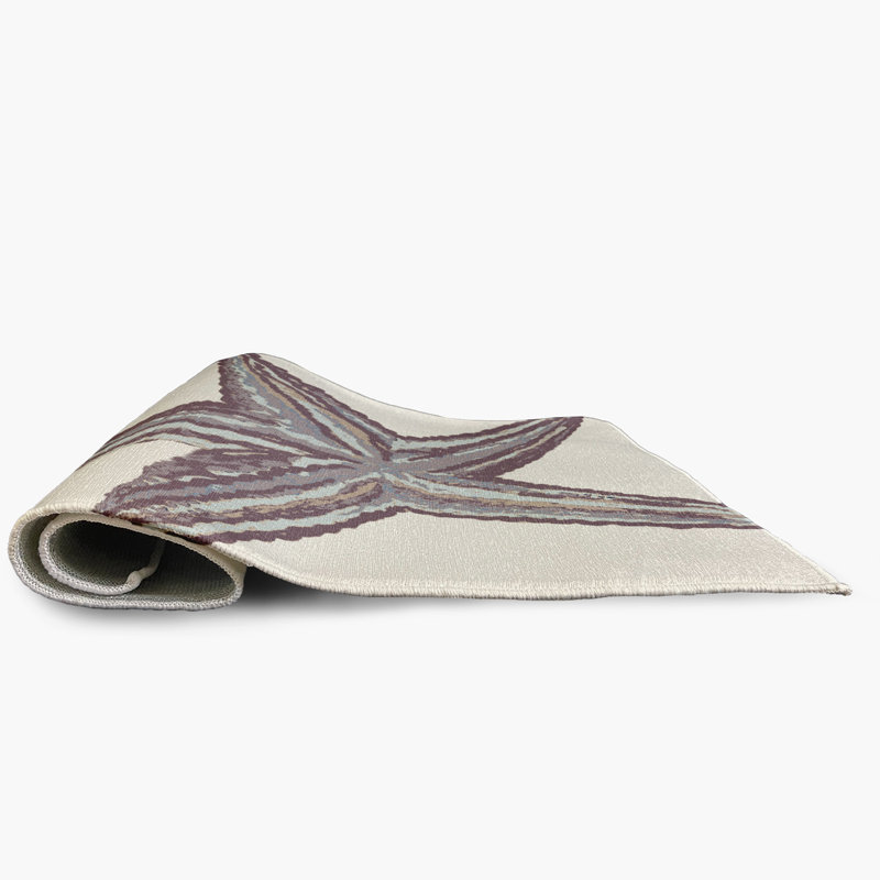 Maquoketa Chenille Animal Print Indoor Rug, Round 5'