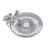 Arthur Court Designs Magnolia Aluminum Chips and Dip Platter