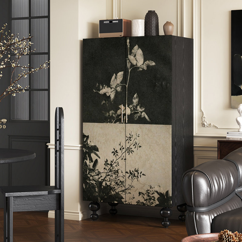Simple Retro Two-door Wardrobe