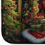 Tapis de vaisselle English Setter and Santa Claus
