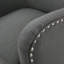 Fauteuil rembourré à oreilles