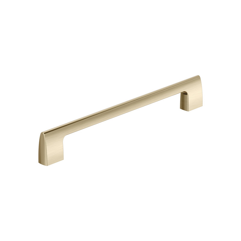 Poignée barre Riva, Champagne doré, 8 13/16"