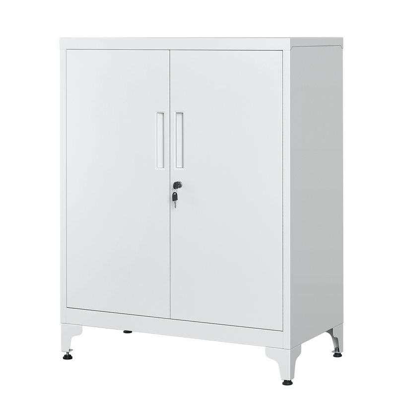 Adelfina 80cm Wide File Cabinet, White