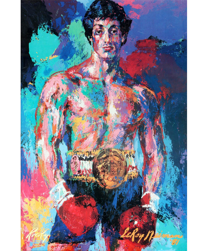 Rocky Balboa, 48'' H x 32'' W
