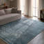 Jaipur Living Pranhita APS03 Handknot Medallion Blue Area Rug (6'X9')-801963113