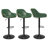 Mid-Century Modern Leatherette Gaslift Adjustable Swivel Bar Stool-92729668