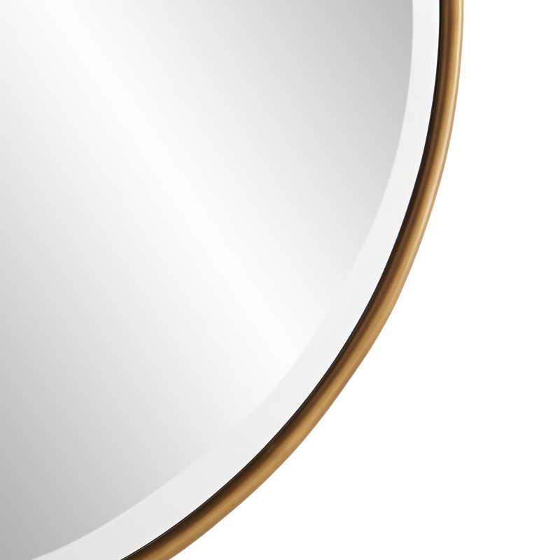 Vaquero Full Length Mirror, Vintage Brass
