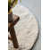 Solid Colour Machine Woven Cream Area Rug