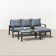 Mikeala 3 - Person Patio Conversation Sets with Cushions