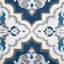Tapis bleu foncé Albertina-723076312
