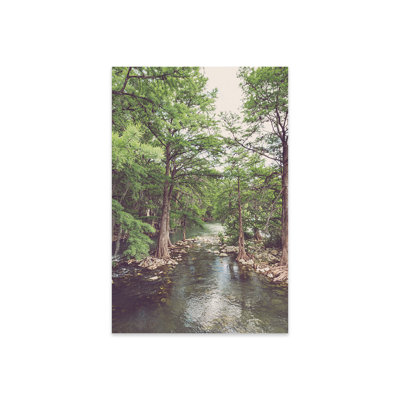 «Texas Hill Country II Comal River», photographie sur plastique / acrylique par Ann Hudec
