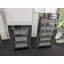 Nova 3 Drawer Mirrored Bedside Table