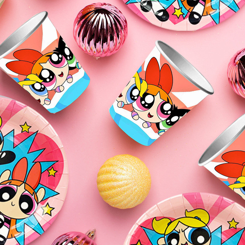 Ensemble de vaisselle 114 pièces The Powerpuff