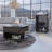 Barkot 2-Piece Living Room Set with Bar Cart and Coffee Table, Espresso