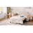 Clayton 53.8'' Upholstered Convertible Sleeper Sofa with USB Charging & Cup Holder-1934347541