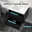 Meuble-lavabo suspendu de style Mid-Century de 24 po, meuble de salle de bain suspendu mural moderne-918732245