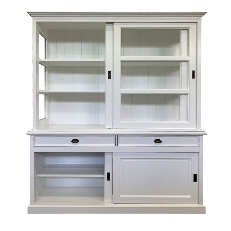 Jacksonport Display Cabinet, White