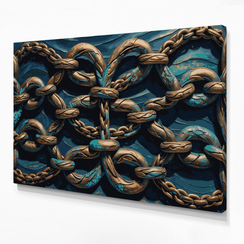 Art mural sur toile gris, H 11 po x l 14 po