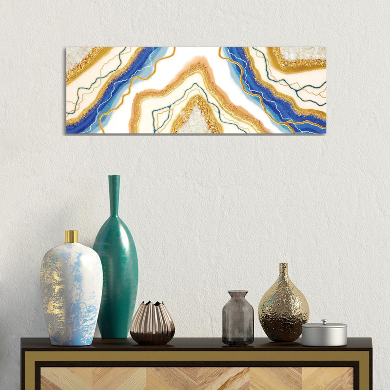 Tridente De Poseidón by Goga Studio - Wrapped Canvas Panoramic Print, 30.48cm H x 91.44cm W x 1.905cm D