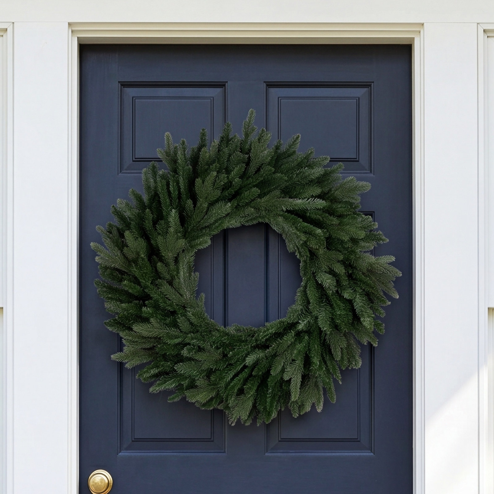 Spruce Wreath, 36" H x 36" W x 6" D