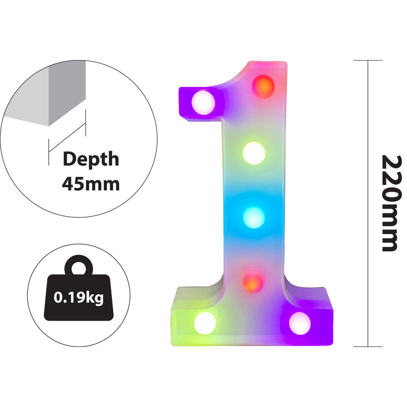 Charnjeet 9" LED Sign