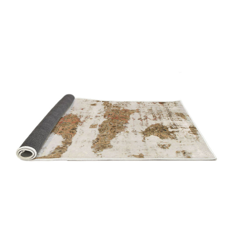 Tapis abstrait moderne 834, Rond 6 pi