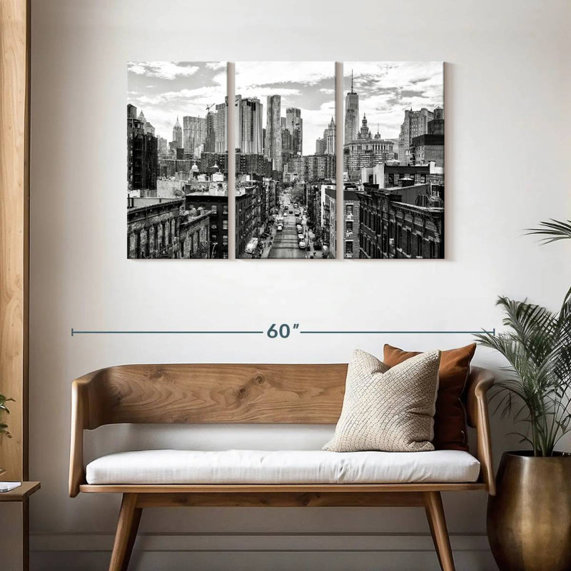 Rorry Financial District, 28" H x 45" W
