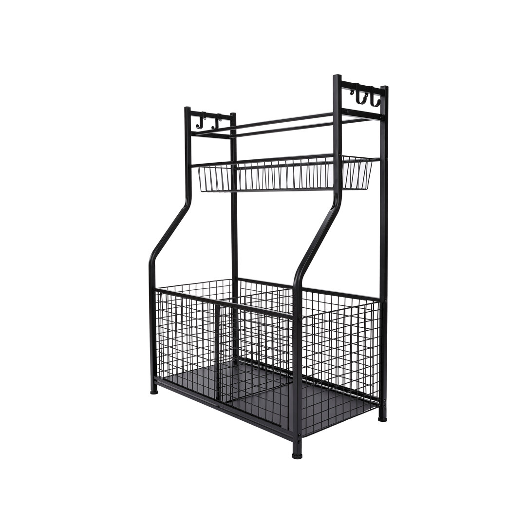Metal Freestanding Multi-Use Sports Rack BirdRock Home