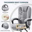 Fauteuil de massage avec chauffeur et repose-pieds