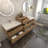 Moreno Bailey 90.5'' Double Bathroom Vanity with Acrylic Top-87461245