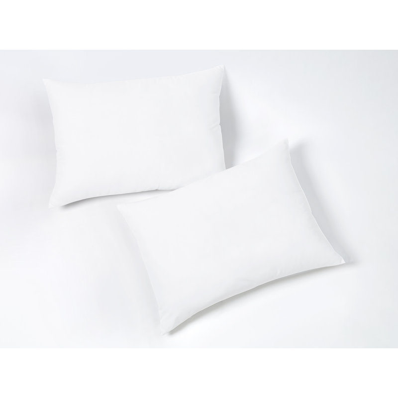 King Size White Hypoallergenic Polyester Bed Pillows Set