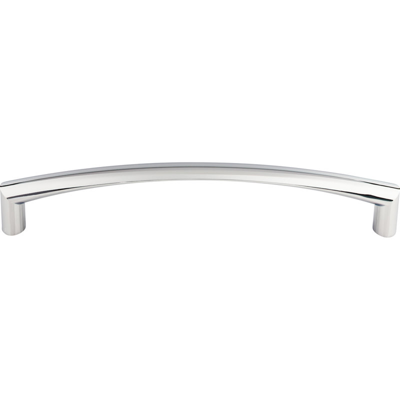 Griggs Bar Pull, Polished Chrome, 12" Center to Center