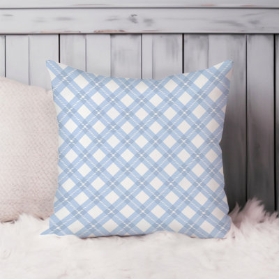 Blue Plaid IV Modern