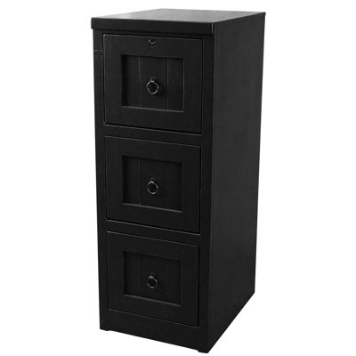 Kayla 17.25'' Wide 3 -Drawer Solid Wood File Cabinet