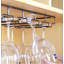 Hanging Wine Glass Rack Black-1870279927