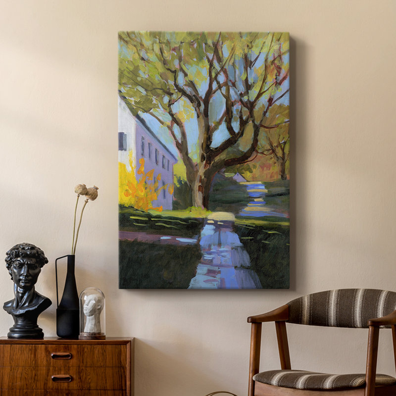 Le printemps en Nouvelle-Angleterre - galerie Cavas sur mesure, H 12 po x l 8 po