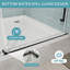 Frameless Single Sliding Shower Door