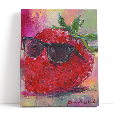 Art Strawberry - reproduction d'art sur toile