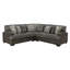 Canapé modulaire en microfibre 99,2 po Eastep