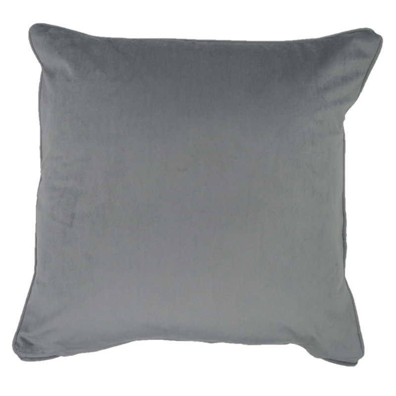 Glenford Geometric Square Throw Pillow Cover, Duck Egg