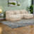 Modular Deep Seat Sofas, Chenille U Shaped Modern Home Living Room